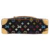 Louis Vuitton  Boulogne small model  handbag  in multicolor and black monogram canvas  and natural leather - Detail D1 thumbnail