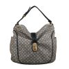 Louis Vuitton   shopping bag  in grey and blue monogram canvas Idylle  and blue leather - 360 thumbnail