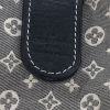 Shopping bag Louis Vuitton  Romance in tessuto a monogramma Idylle grigio e blu e pelle blu - Detail D2 thumbnail