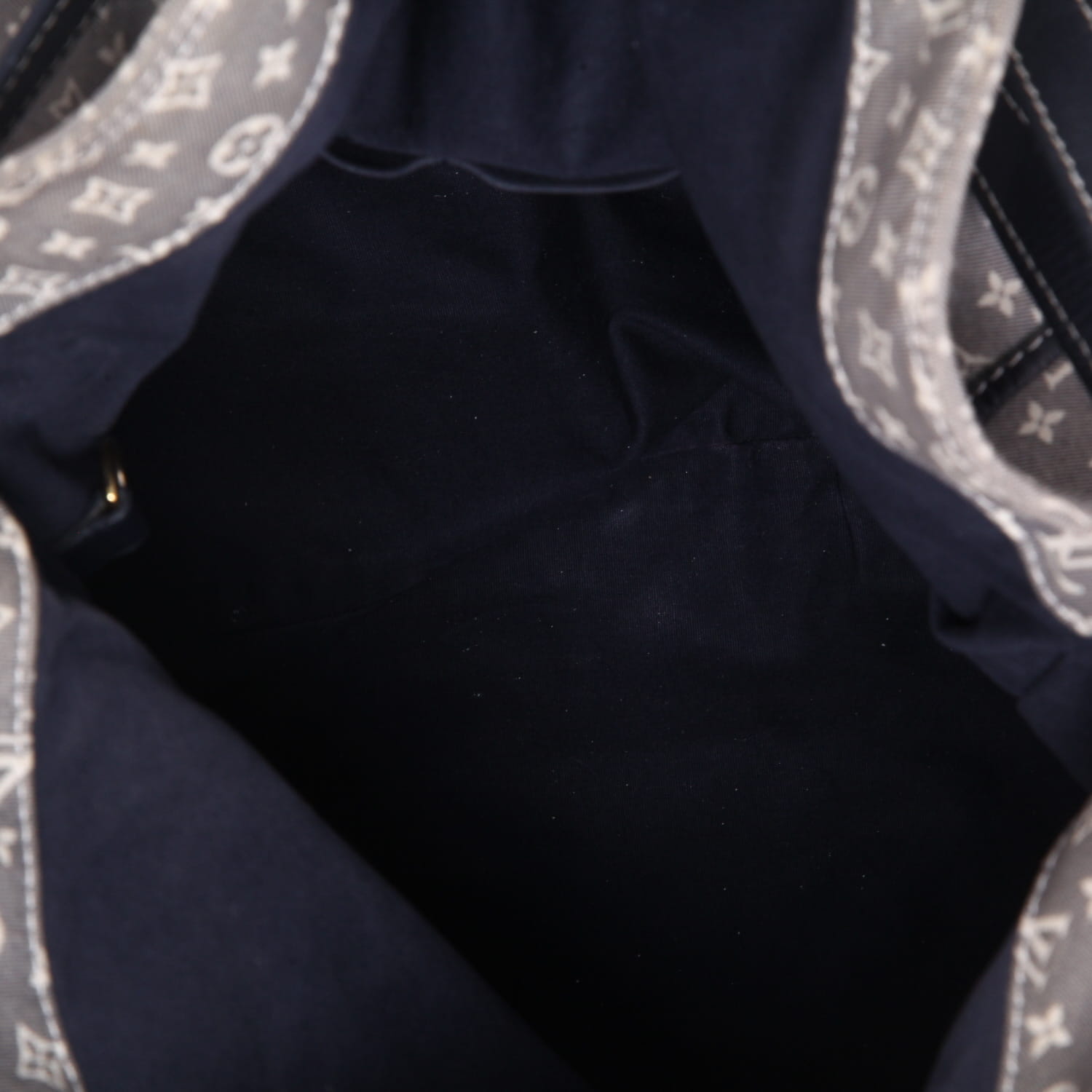 Bolso Cabás Louis Vuitton  Romance en lona Monogram Idylle gris y azul y cuero azul - Detail D3