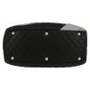 Bolso Cabás Chanel  Cambon en cuero acolchado negro y blanco - Detail D1 thumbnail