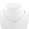 Cartier Cartier d'Amour necklace in yellow gold and diamond - 360 thumbnail