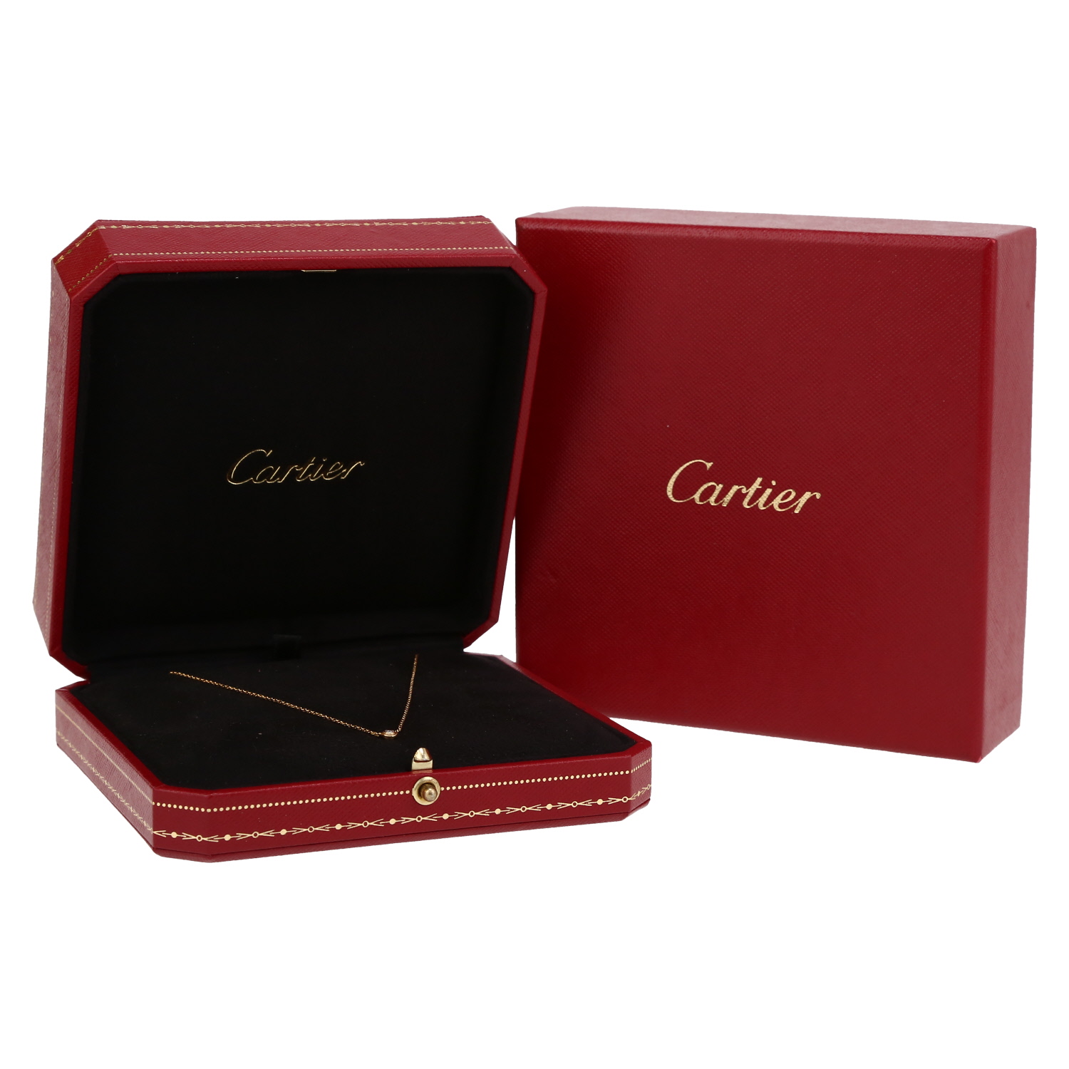Collier Cartier Cartier d'Amour en or jaune et diamant - Detail D2