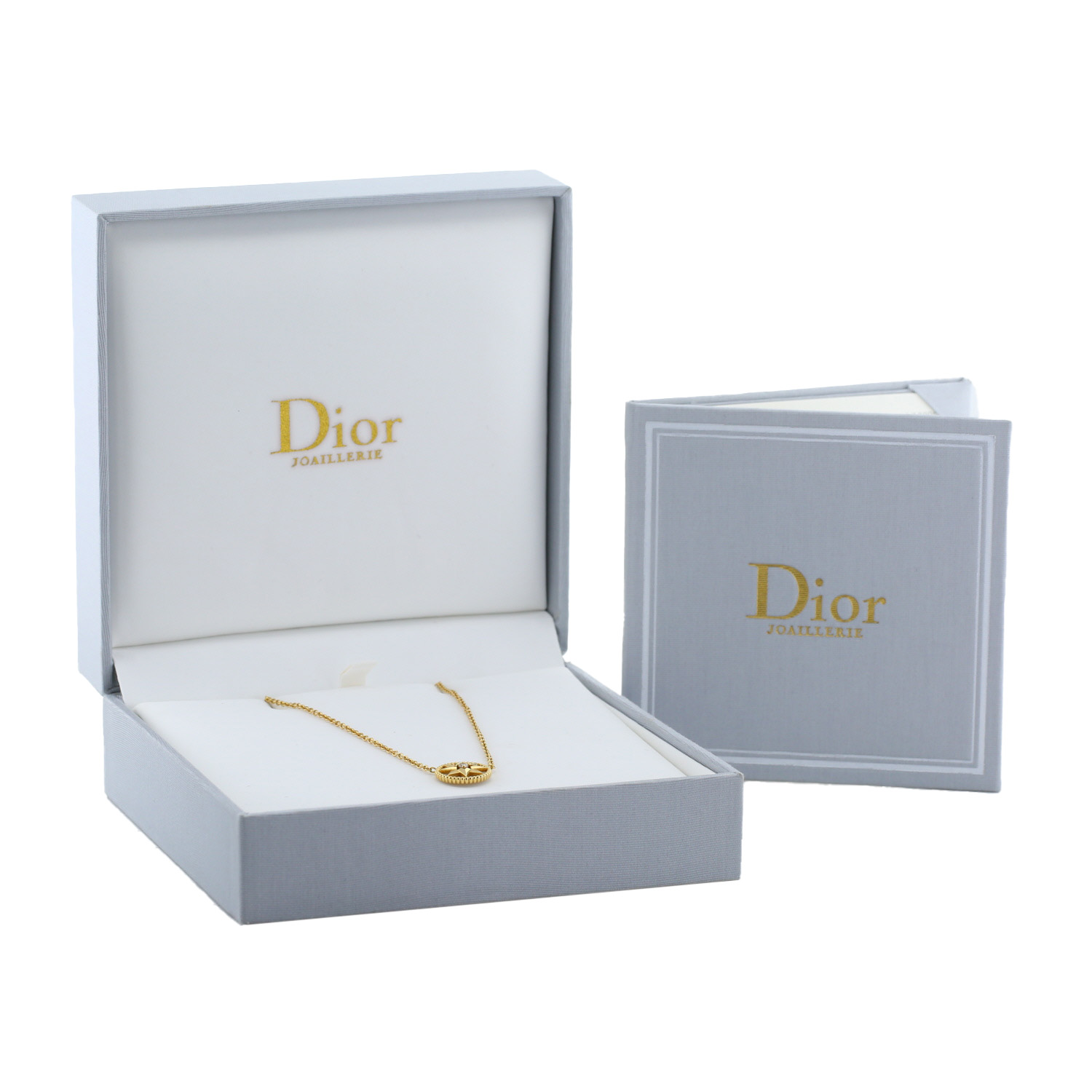 Collana Dior Rose des vents in oro giallo, madreperla e diamante - Detail D2