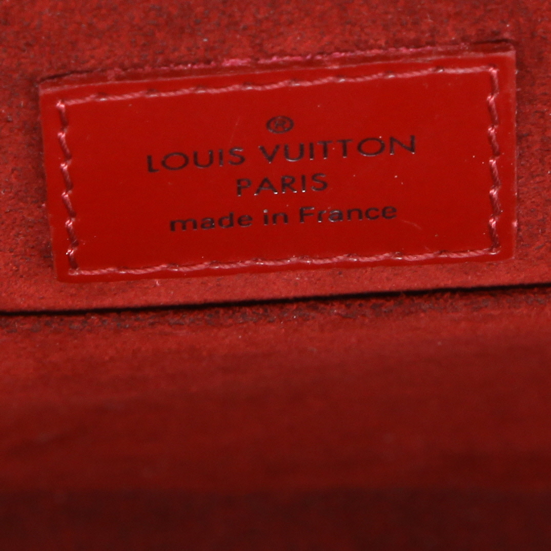 Bolso de mano Louis Vuitton  Jasmin en cuero Epi rojo - Detail D2