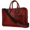 Berluti  Deux jours briefcase  in red Vermillon leather - 00pp thumbnail