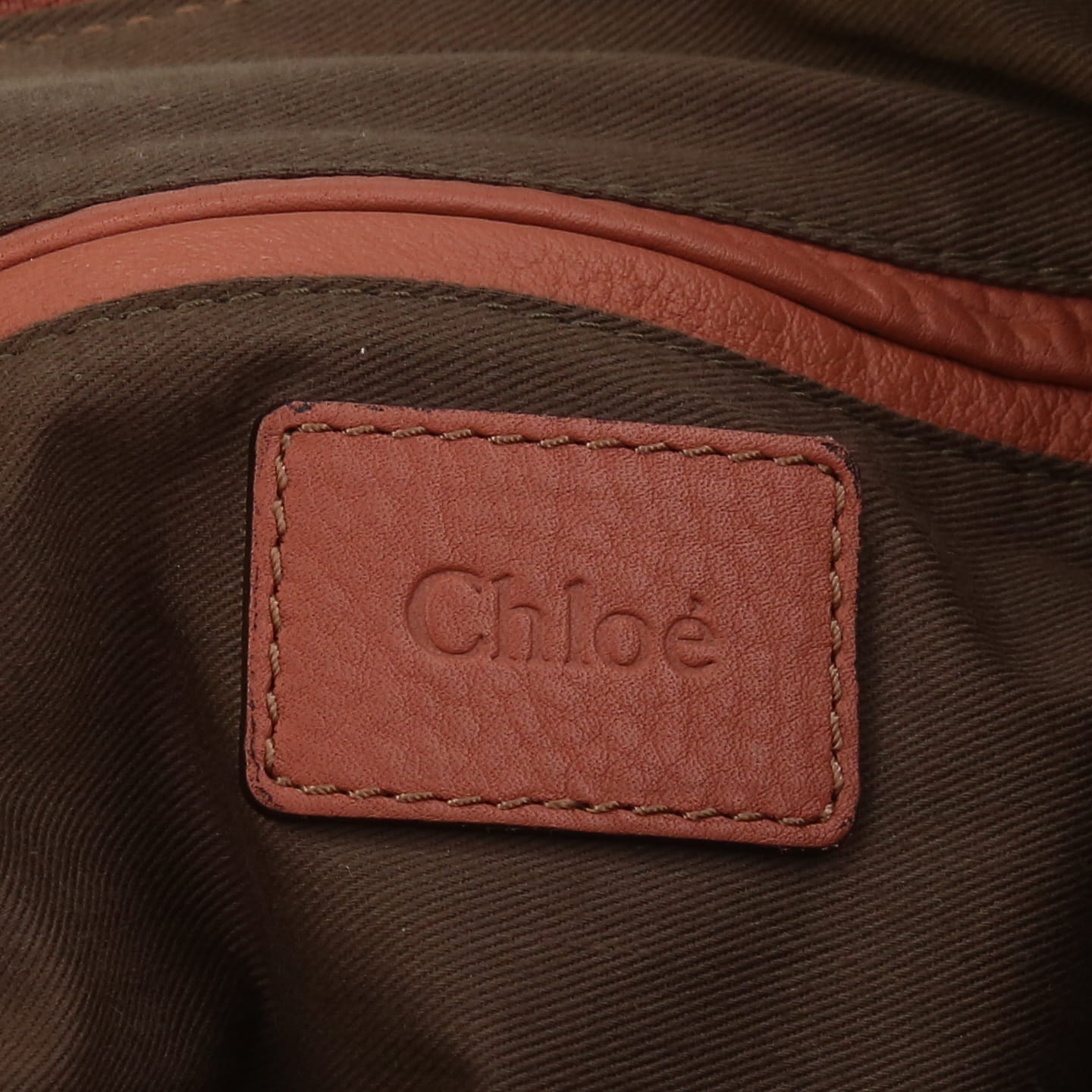 Chloé  Marcie large model  handbag  in pink python  and pink leather - Detail D2