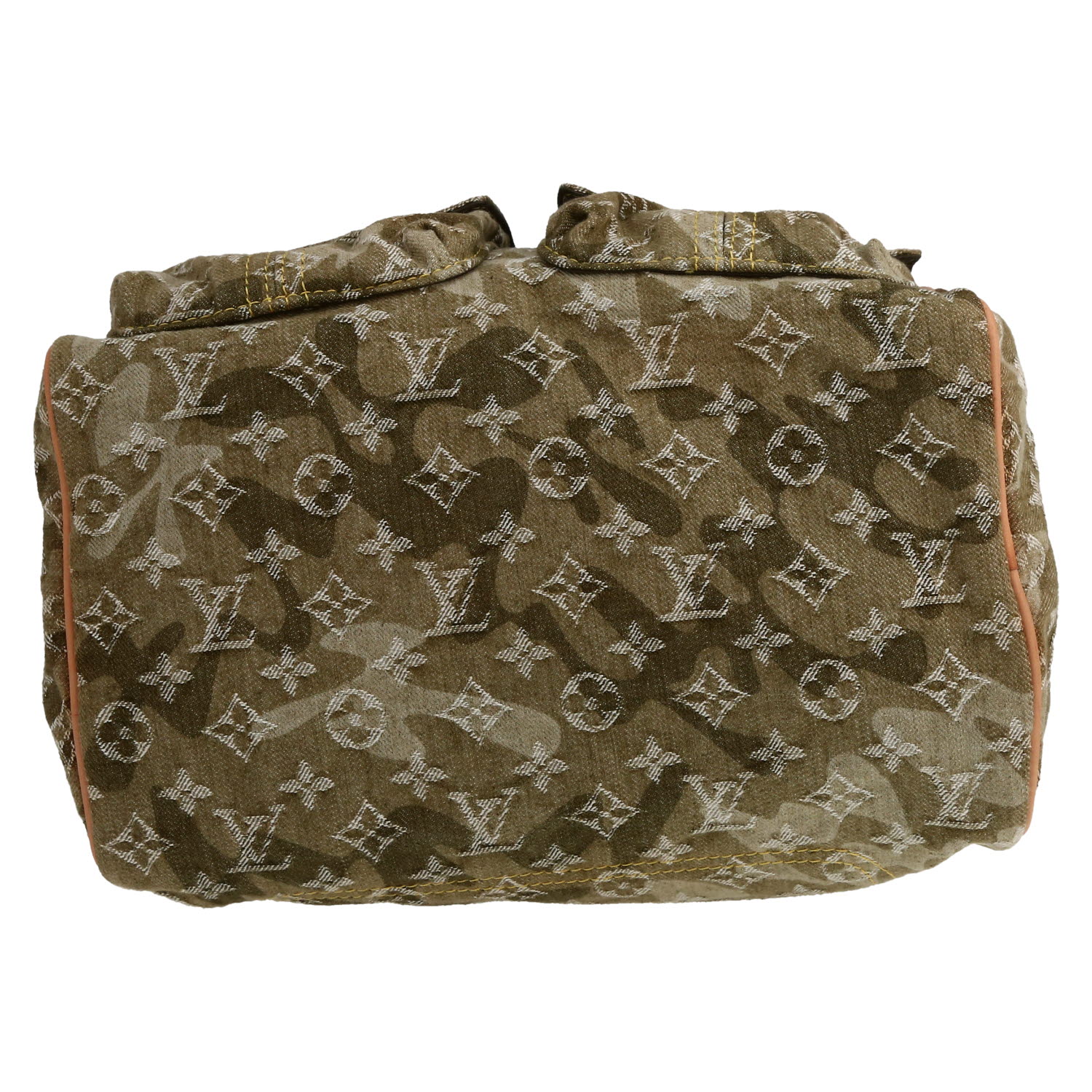 Louis Vuitton  Jasmin handbag  in khaki monogram canvas - Detail D1