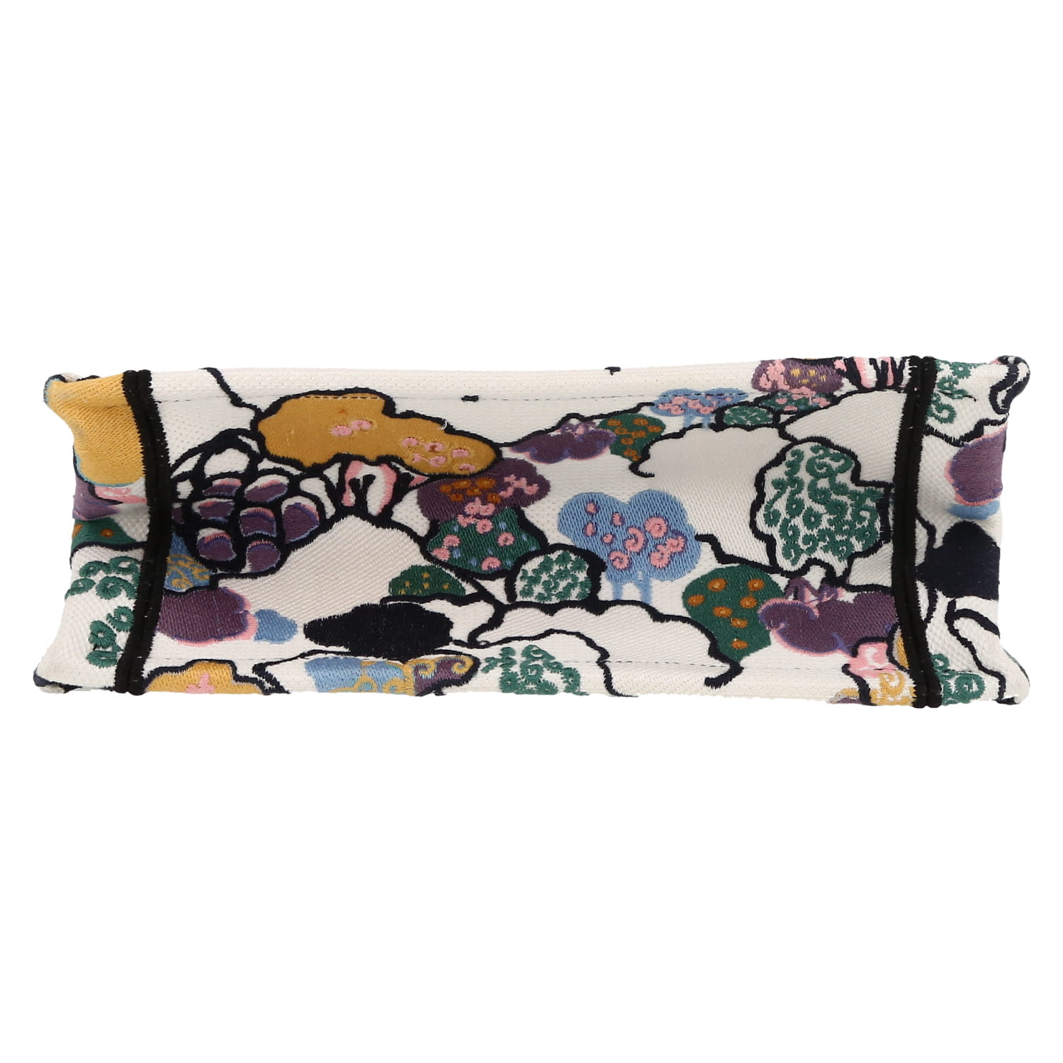 Shopping bag Dior  Book Tote modello piccolo  in tela bianca - Detail D1