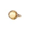 Mauboussin Perle d'Or Mon Amour ring in yellow gold, diamonds and cultured pearl - 00pp thumbnail