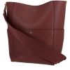 Celine  Sac Sangle shopping bag  in pomegranate grained leather - 00pp thumbnail