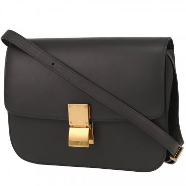 Celine box bag outlet black