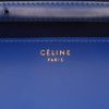 Bolso bandolera Celine  Classic Box Medium en cuero box azul - Detail D2 thumbnail
