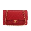 Sac à main Chanel  Timeless Classic en cuir matelassé rouge - 360 thumbnail