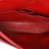 Chanel  Timeless Classic handbag  in red quilted leather - Detail D3 thumbnail