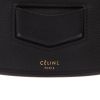 Celine  Trotteur shoulder bag  in black grained leather - Detail D2 thumbnail