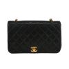 Chanel  Mademoiselle shoulder bag  in black quilted leather - 360 thumbnail