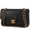 Bolso bandolera Chanel  Timeless Petit en cuero acolchado negro - 00pp thumbnail