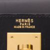 Bolso de mano Hermès  Kelly 32 cm en cuero box negro - Detail D2 thumbnail