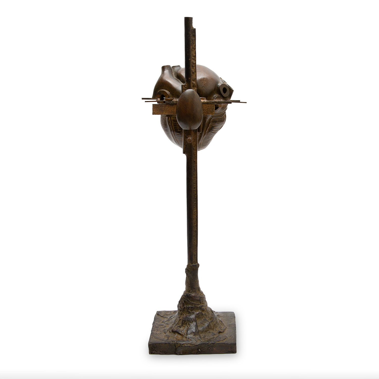 César (César Baldaccini, dit) (1921-1998), Coeur éclaté - 1986