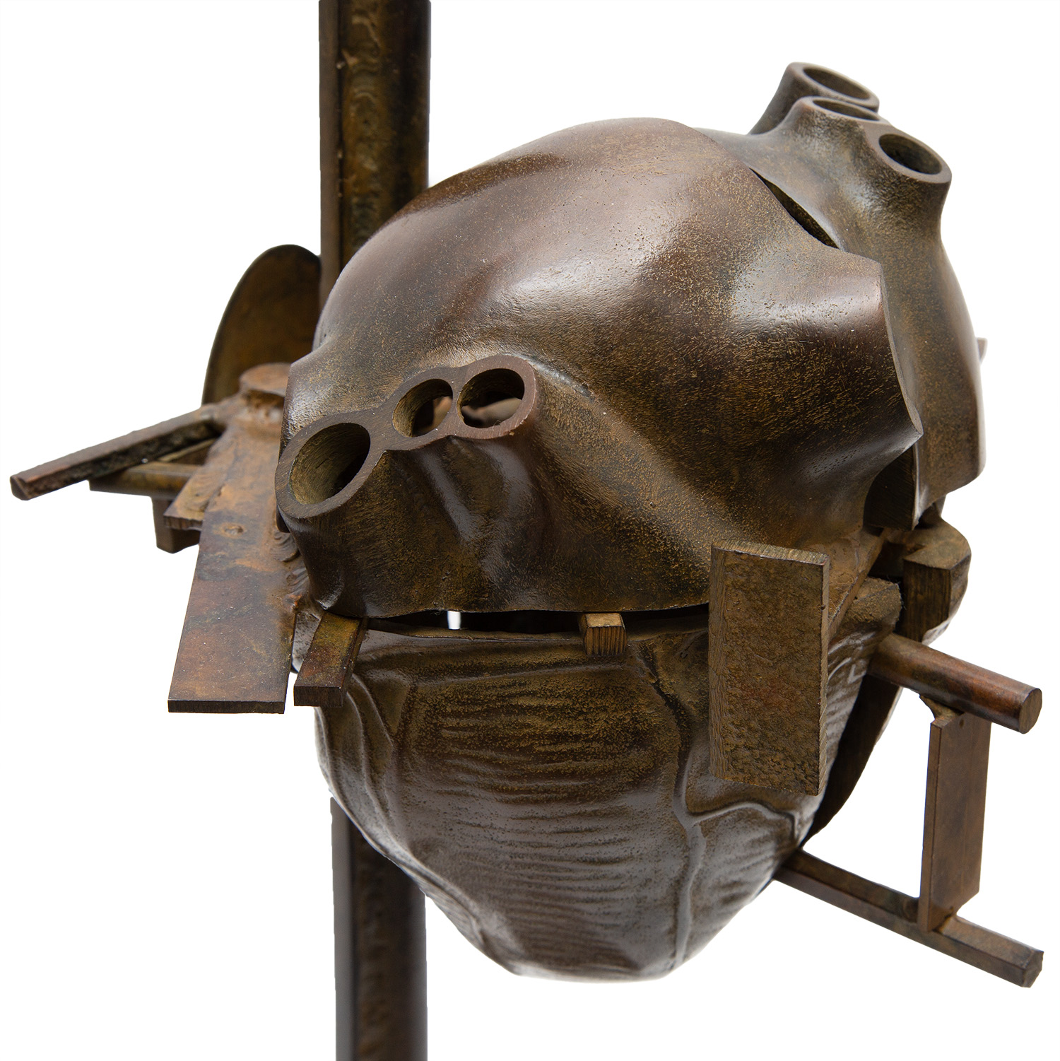 César (César Baldaccini, dit) (1921-1998), Coeur éclaté - 1986 - Detail D3