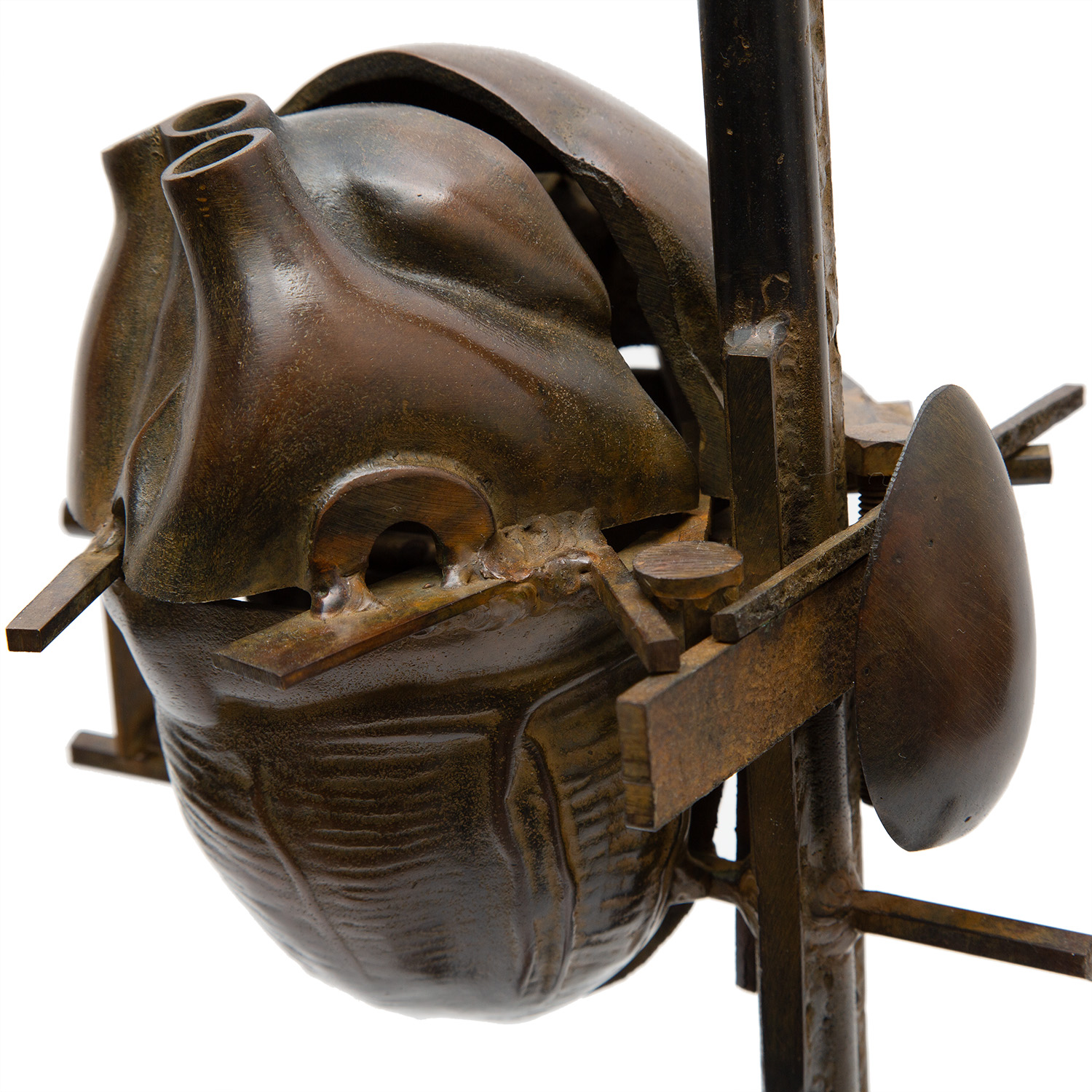 César (César Baldaccini, dit) (1921-1998), Coeur éclaté - 1986 - Detail D4