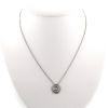 Chanel Camelia necklace in white gold and diamonds - 360 thumbnail