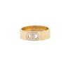 Sortija Hermès H d'Ancre de oro rosa y diamante - 00pp thumbnail