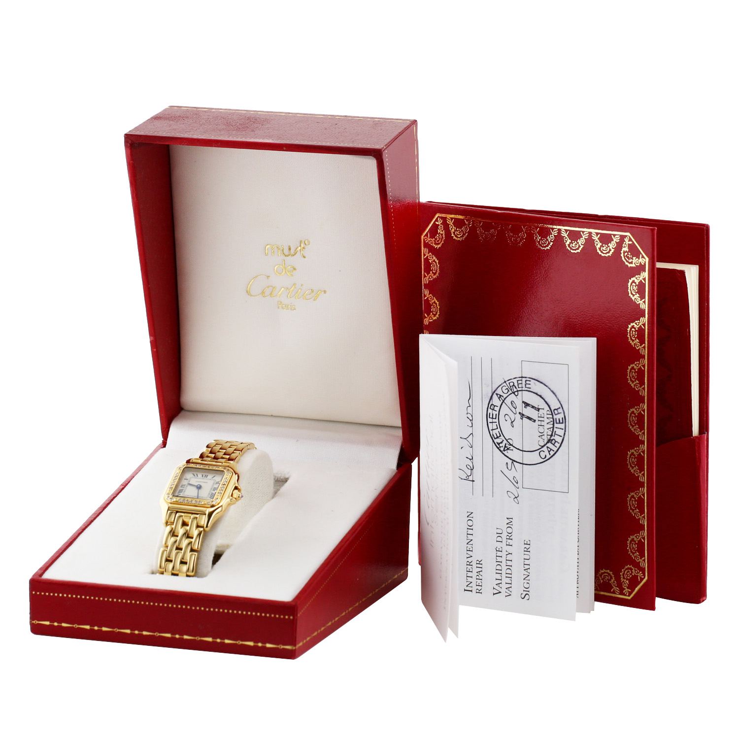 Cartier Panthère Joaillerie  in yellow gold Ref: Cartier - 8669  Circa 1989