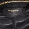 Sac bandoulière Saint Laurent  Puffer petit modèle  en cuir matelassé noir - Detail D2 thumbnail
