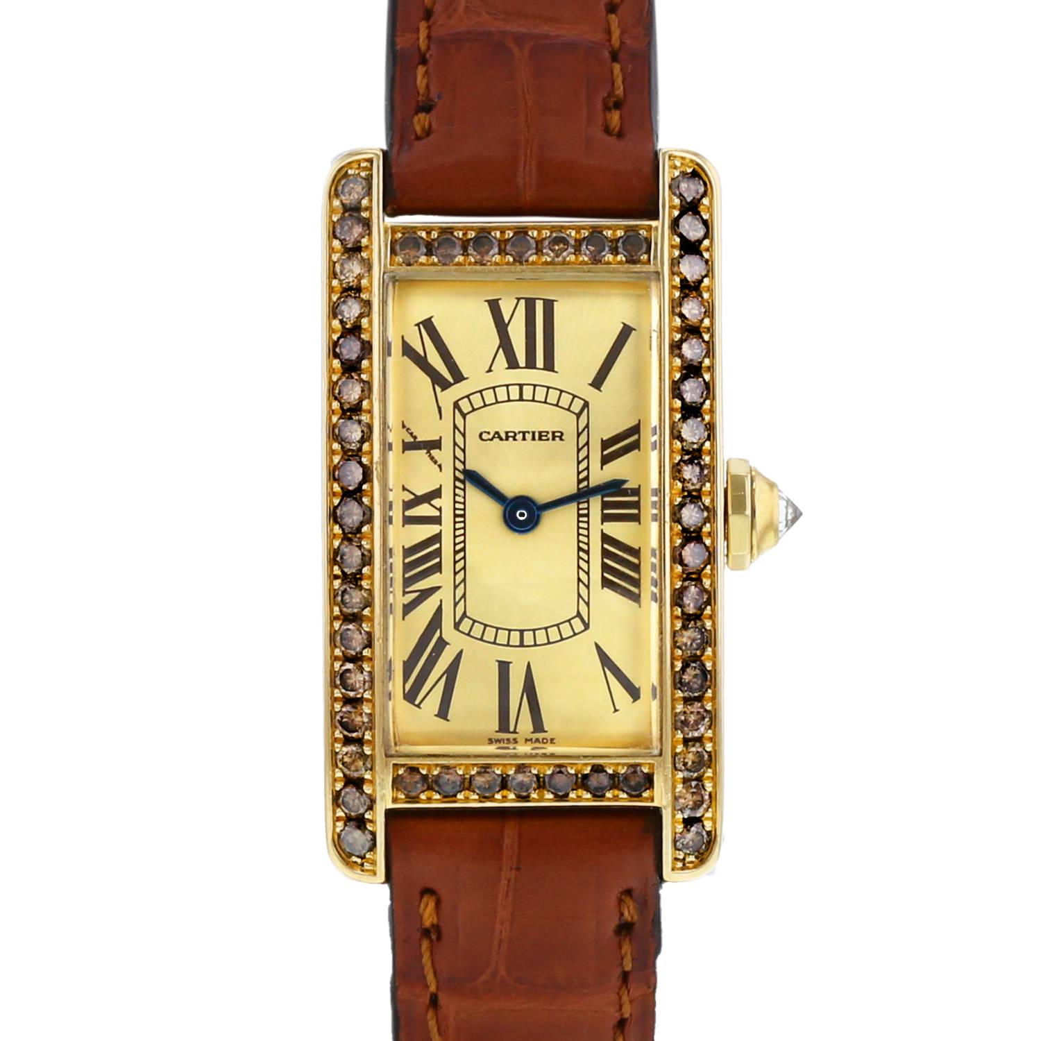 Cartier Tank Am ricaine Jewel Watch 403811 Collector Square