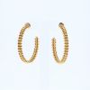 Cartier Clash De Cartier hoop earrings in pink gold - 360 thumbnail