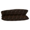 Fendi  Baguette handbag  in brown logo canvas - Detail D1 thumbnail