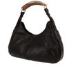 Saint Laurent  Mombasa handbag  in brown leather - 00pp thumbnail