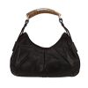 Saint Laurent  Mombasa handbag  in brown leather - 360 thumbnail