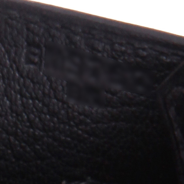 Borsa Hermès  Birkin 30 cm in pelle box nera - Detail D4