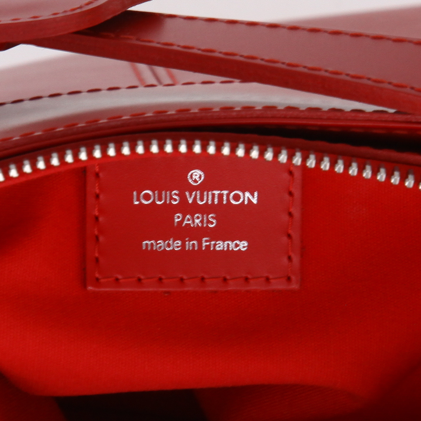 Borsa Louis Vuitton  Turenne in pelle Epi rossa - Detail D2