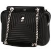 Fendi  Dotcom bag worn on the shoulder or carried in the hand  in black leather - 00pp thumbnail