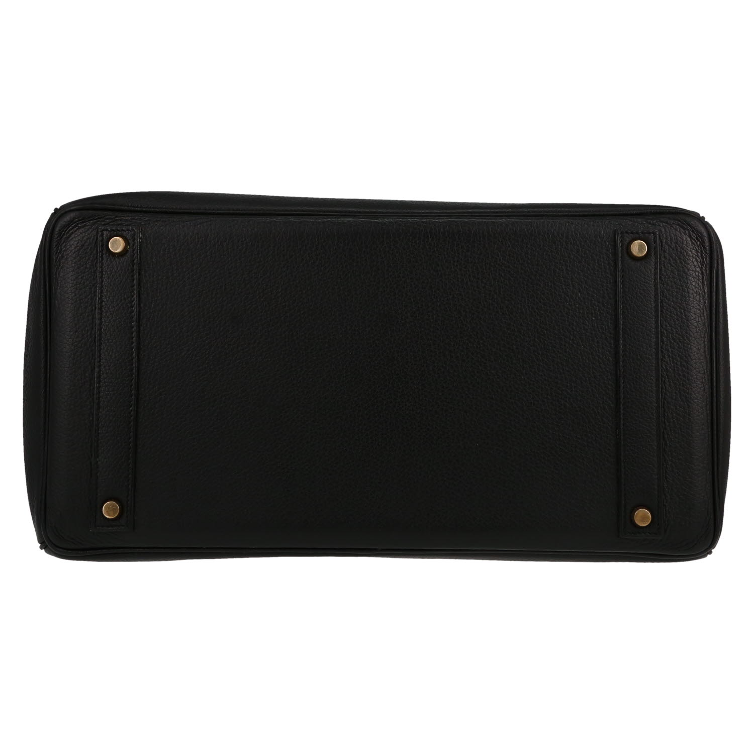 Hermès  Birkin 40 cm handbag  in black togo leather - Detail D1