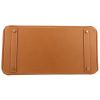Hermès  Birkin 40 cm handbag  in gold Fjord leather - Detail D1 thumbnail