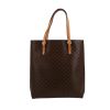 Celine  Vertical shopping bag  in brown logo canvas  and natural leather - 360 thumbnail