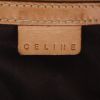 Celine  Vertical shopping bag  in brown logo canvas  and natural leather - Detail D2 thumbnail