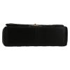 Chanel  Timeless Jumbo shoulder bag  in black quilted leather - Detail D1 thumbnail