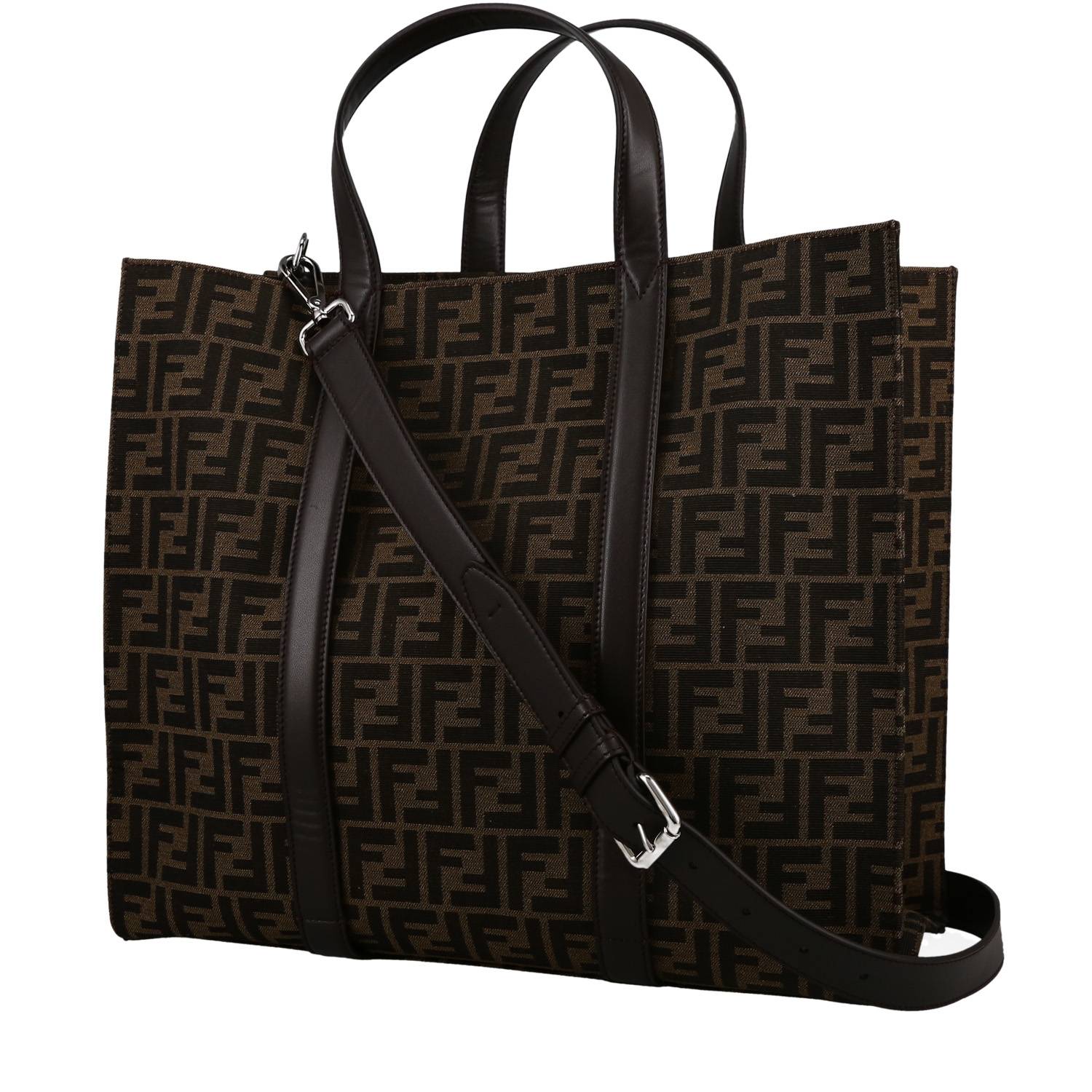 Fendi classic leather shopper hotsell