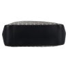 Borsa Louis Vuitton   in tela di lino grigia e pelle nera - Detail D1 thumbnail