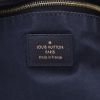 Borsa Louis Vuitton   in tela di lino grigia e pelle nera - Detail D2 thumbnail