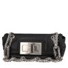 Chanel  Chanel 2.55 Baguette handbag  in black leather - 00pp thumbnail