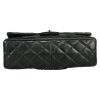 Chanel 2.55 in green patent quilted leather - Detail D1 thumbnail