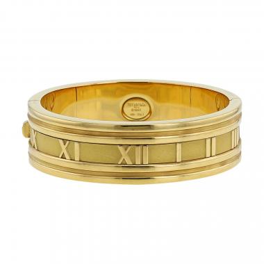 Bracciale Tiffany & Co Atlas modello grande in oro giallo