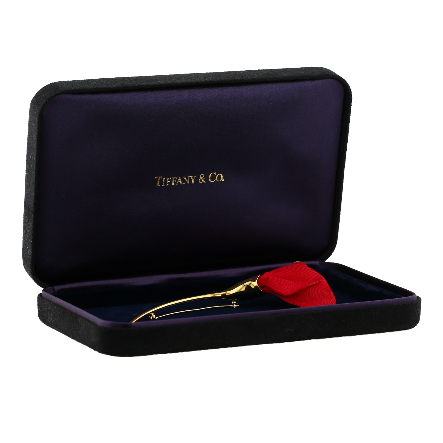 Tiffany & Co Elsa Peretti  1990's brooch in yellow gold - Detail D2